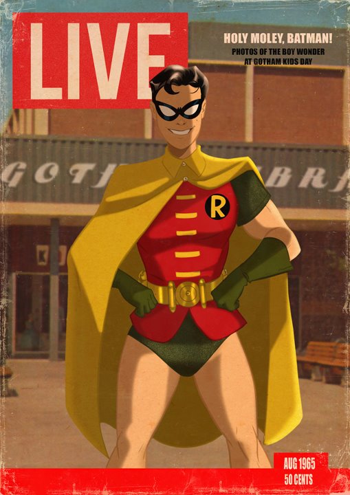 Robin portada de revista