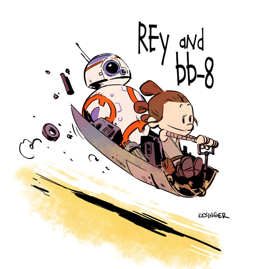 Star Wars Calvin and Hobbes