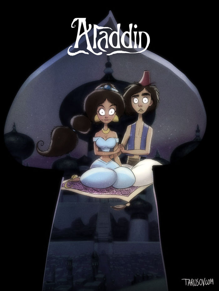 Aladdin y Jasmine