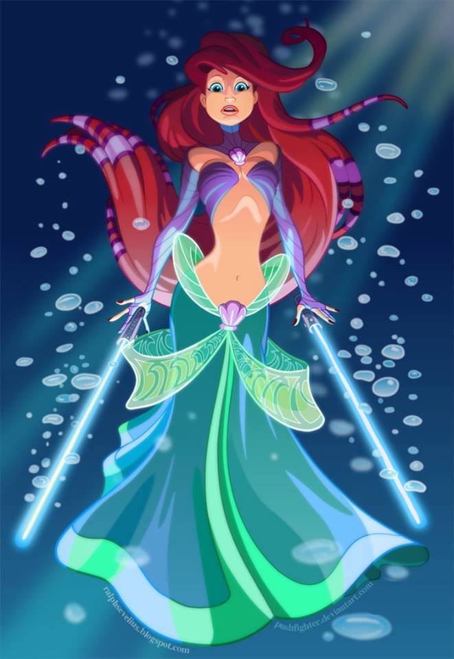 Ariel la Sirenita Jedi