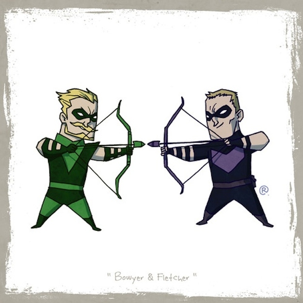 Green Arrow y Hawkeye