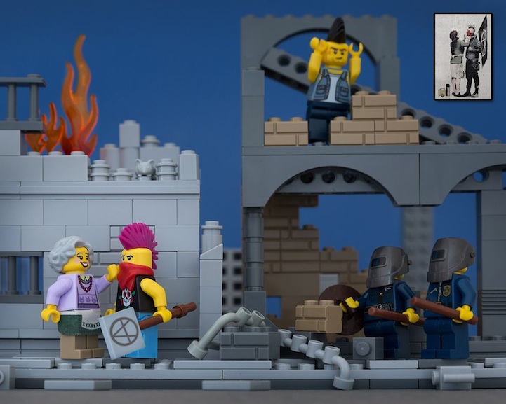 LEGO Banksy