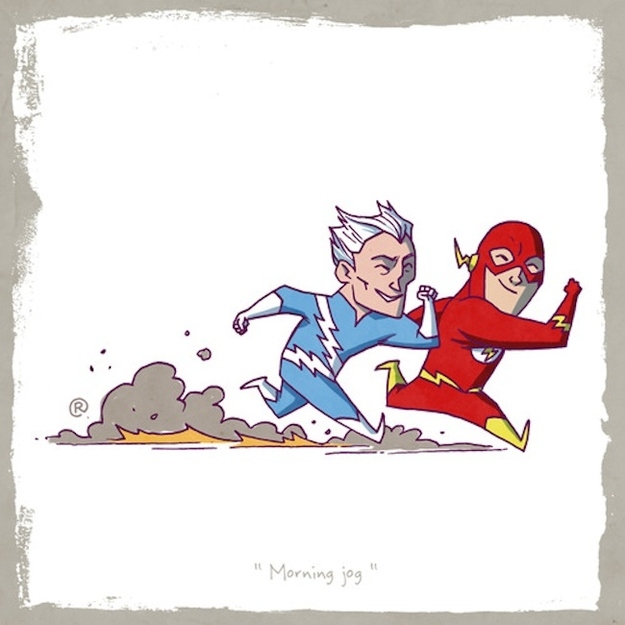Quicksilver y Flash