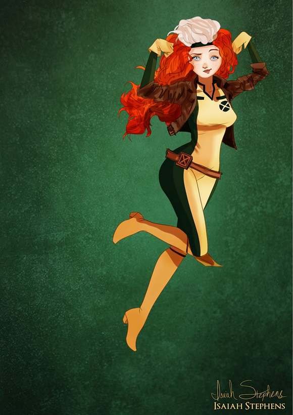 Merida como Rogue