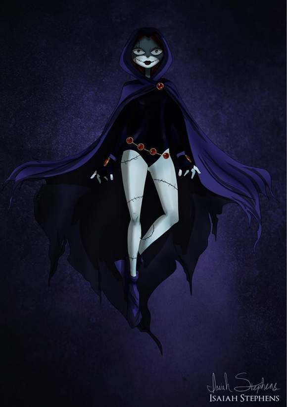 Sally como Raven