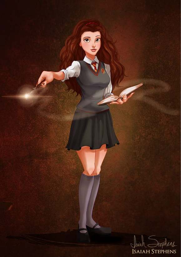 Bella como Hermione Granger