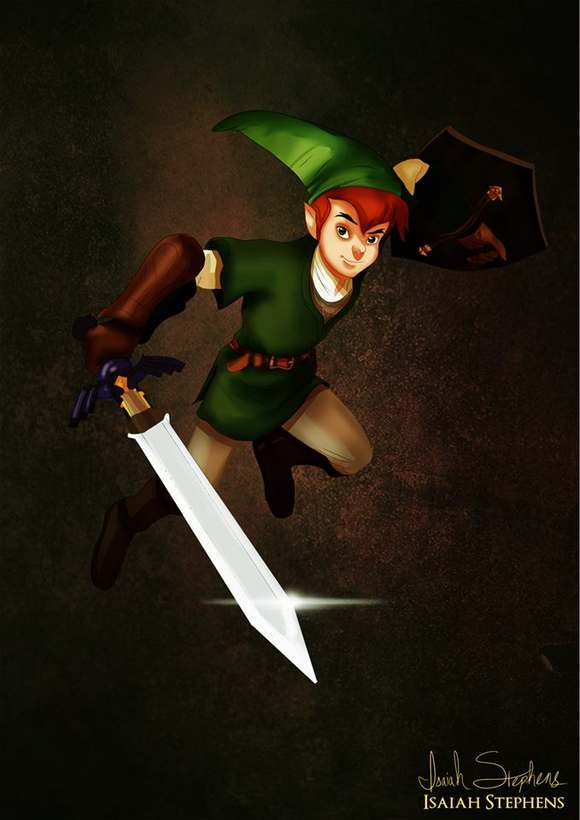 Peter Pan como Link