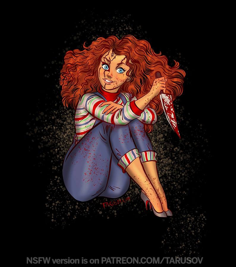 Merida como Chucky