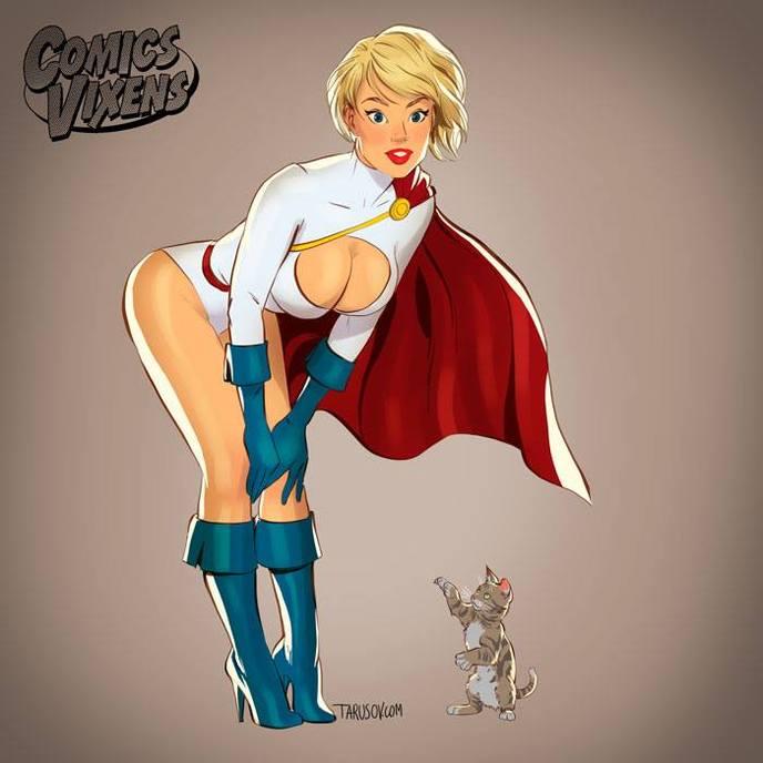 DC Comics Pin Up Power Girl