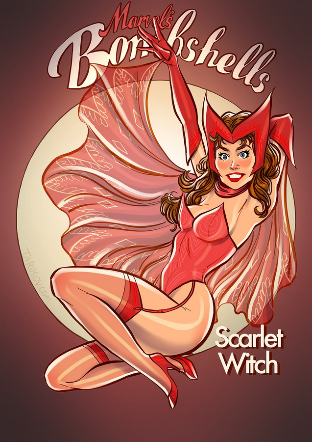 Marvel Bombshells Scarlet Witch