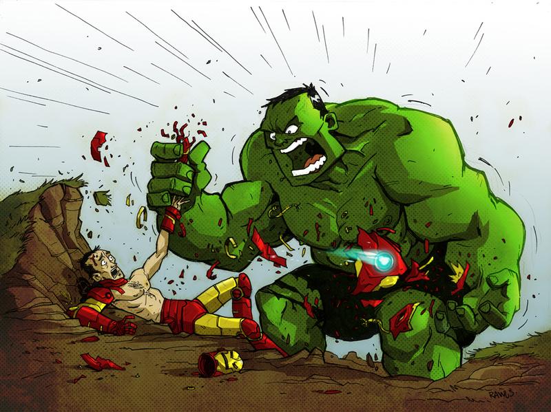 Hulk vs Ironman