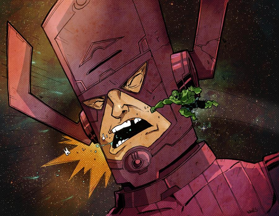 Hulk vs Galactus