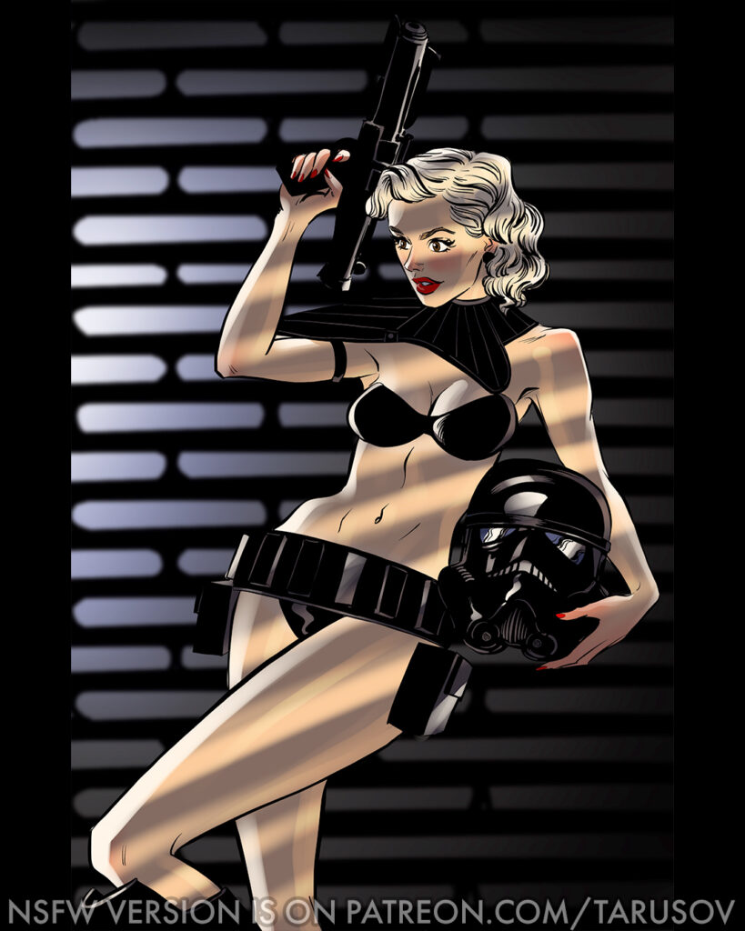 Shadow Trooper Pin Up