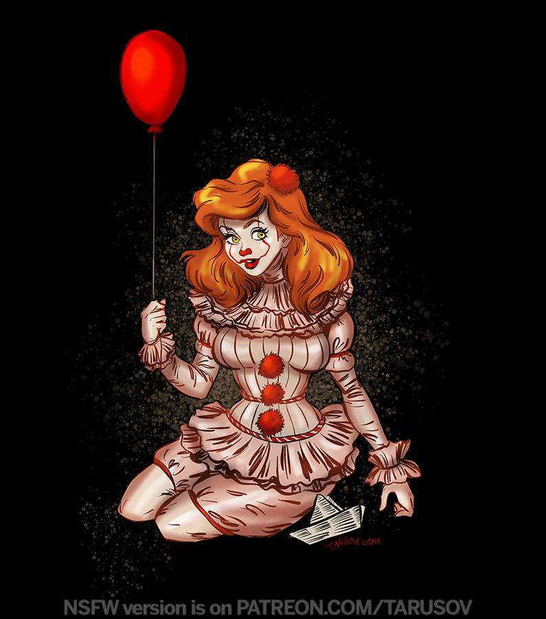 Ariel como Pennywise