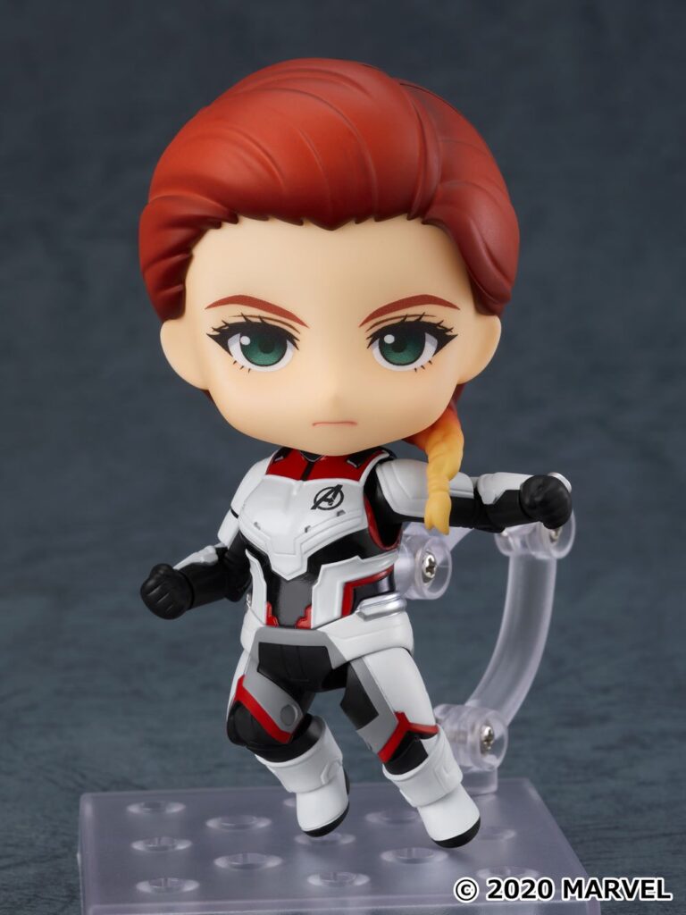 Nendoroid Black Widow Avengers Endgame traje cuántico sonrisa