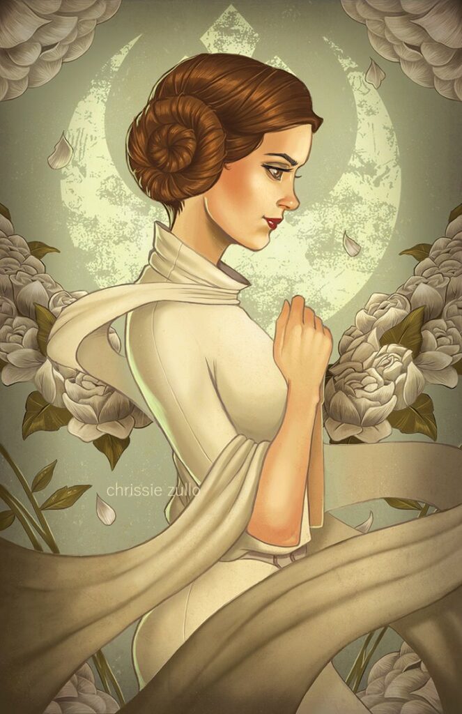 Padme Amidala por Chrissie Zullo