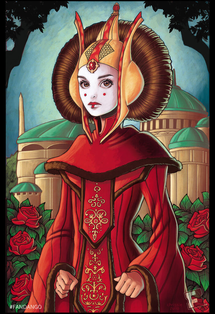 Reina Amidala por Chrissie Zullo