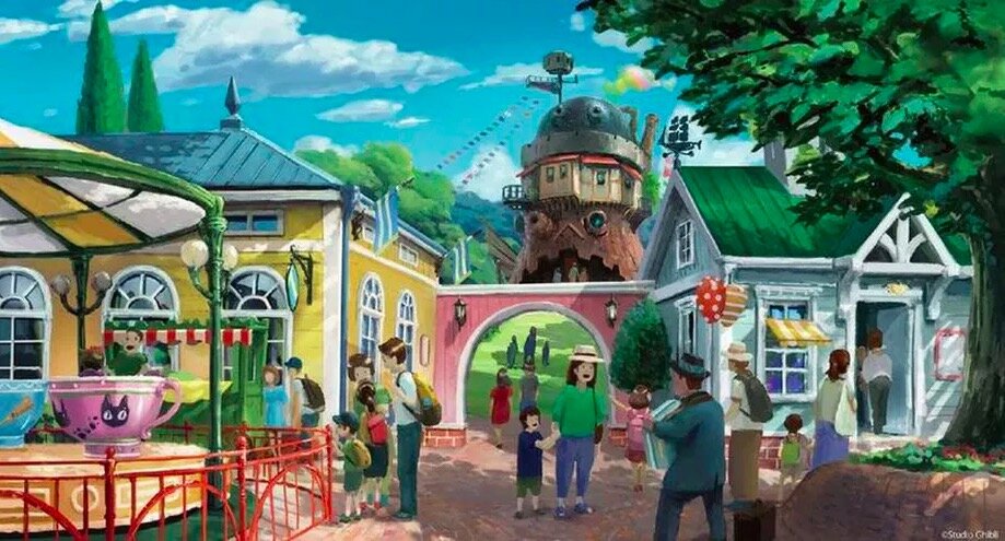 Parque Estudios Ghibli Arte Conceptual