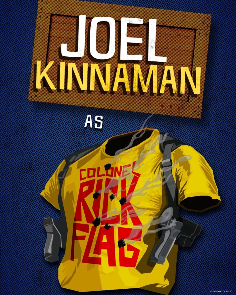 The Suicide Squad poster joel kinnaman como rick flagg