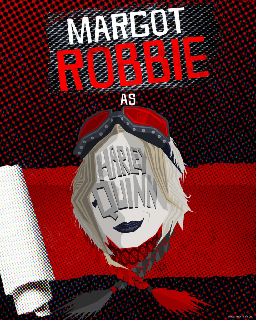 the suicide squad poster margot robbie como harley quinn