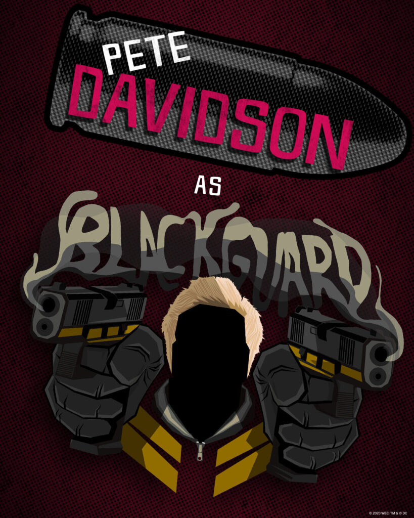 the suicide squad poster pete davidson como blackguard