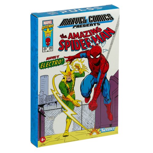 marvel legends retro spiderman y electro