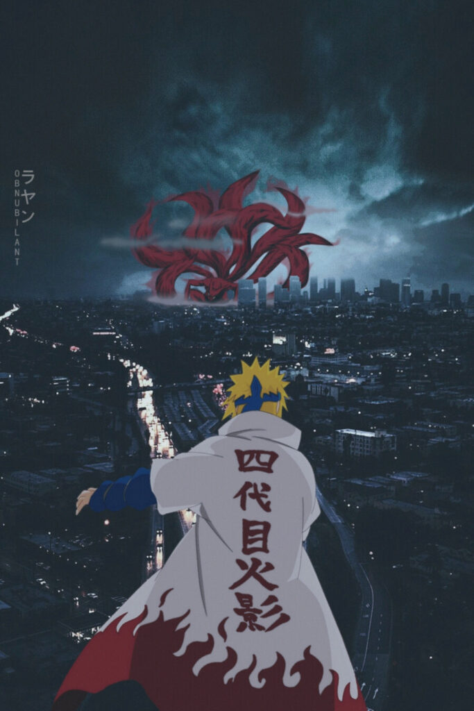 Minato vs Kurama