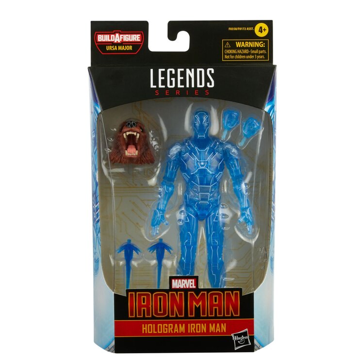 Marvel Legends hologram iron man