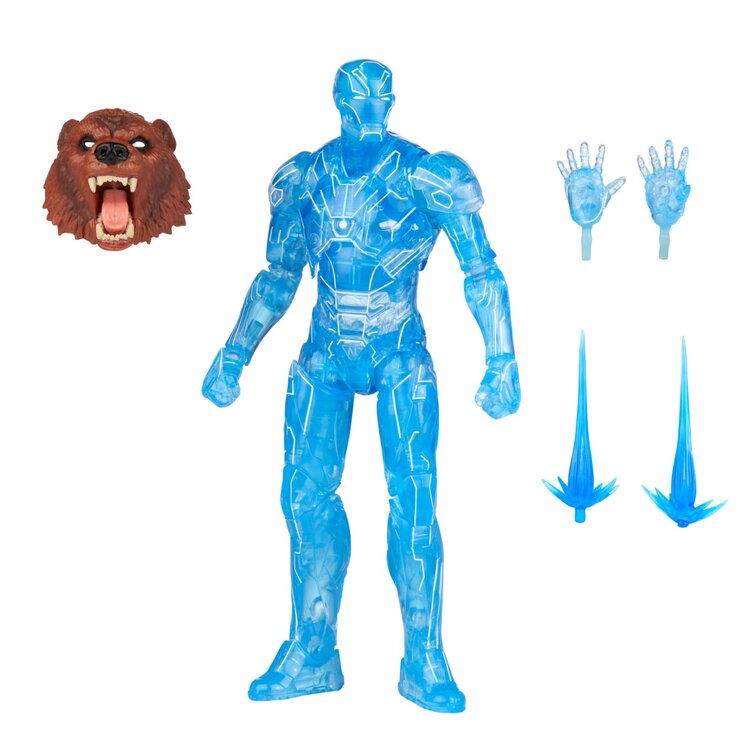 Marvel Legends hologram iron man