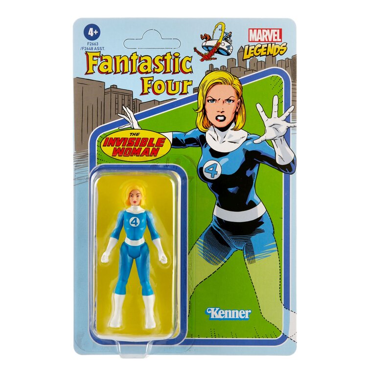 Marvel Legends Retro mujer invisible