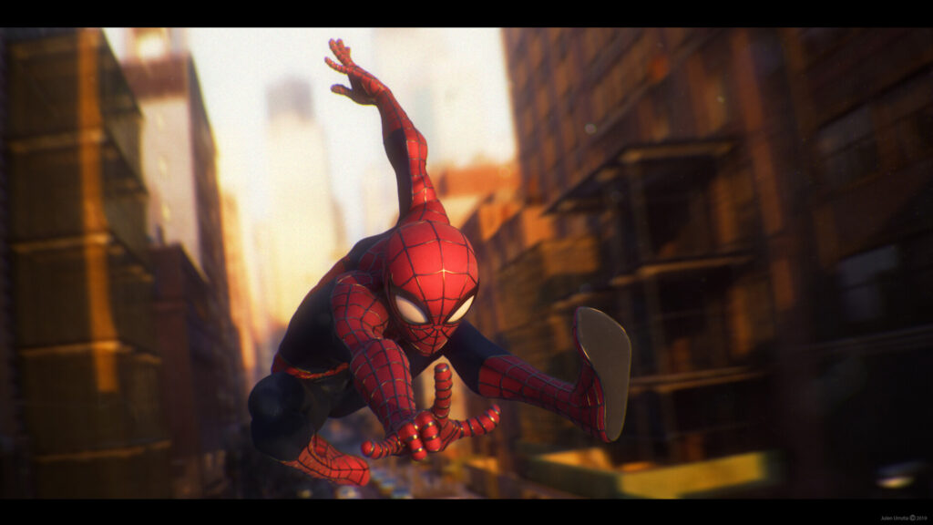 Spiderman Pixar art por Julen Urrutia