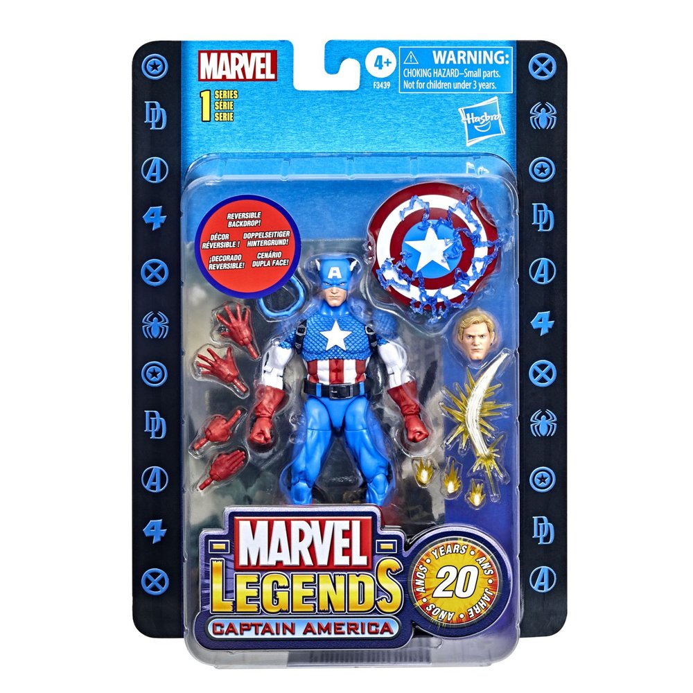 marvel legends 6 inch retro capitan america