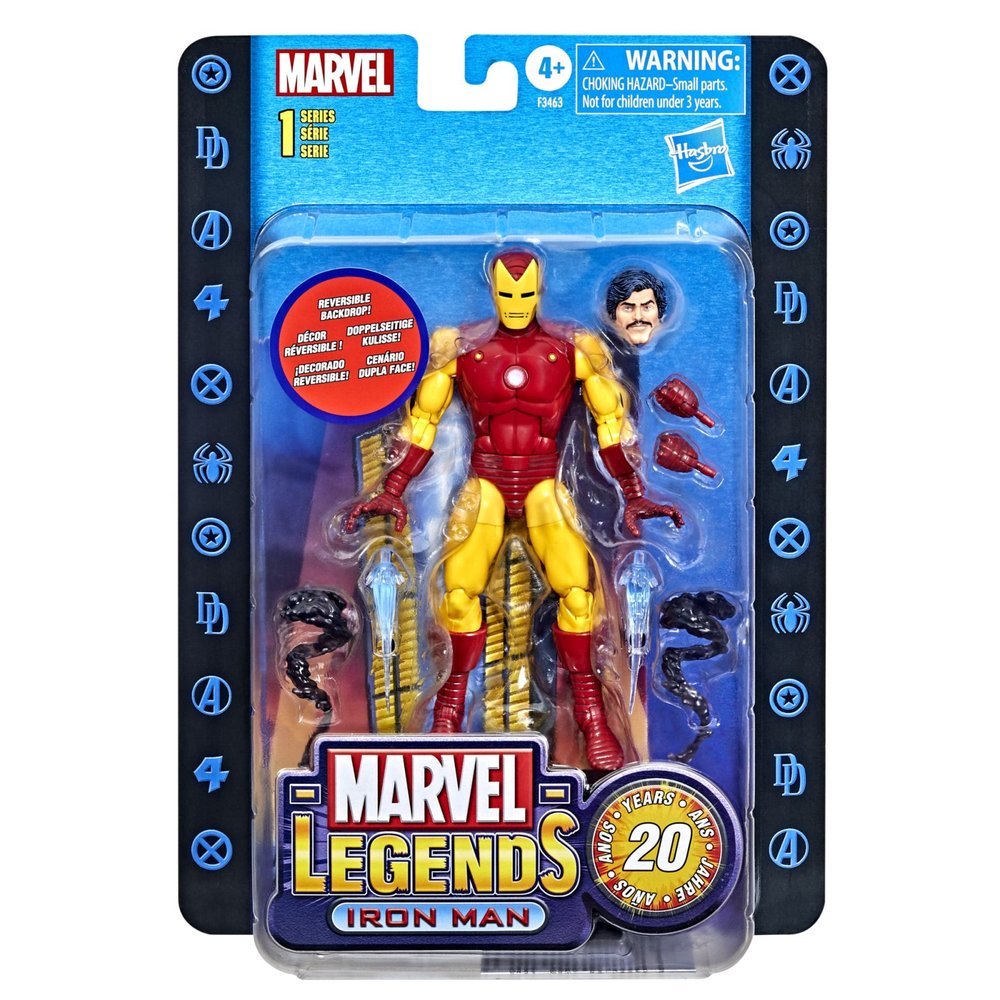 marvel legends 6 inch retro ironman