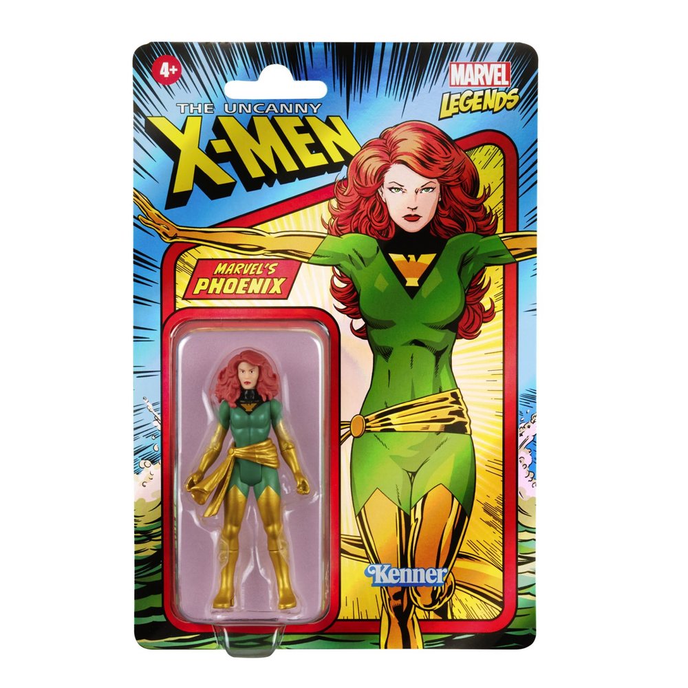 marvel legends retro x-men 2 pack jean grey phoenix