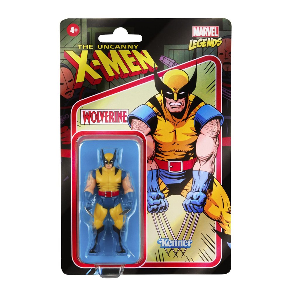 marvel legends retro x-men 2 pack wolverine