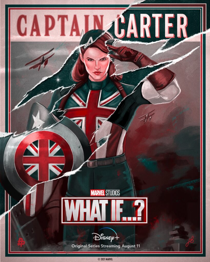 what if poster what if marvel capitulo 1 - captain carter captain america