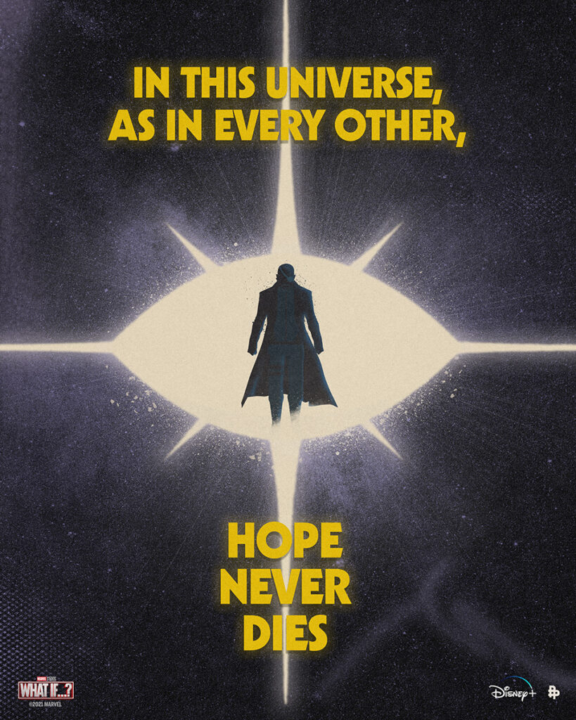 what if poster what if marvel capitulo 3 - hope never dies