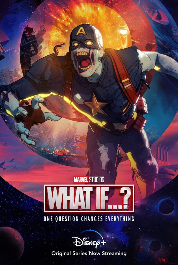 what if poster what if marvel capitulo 5 - capitan america zombie