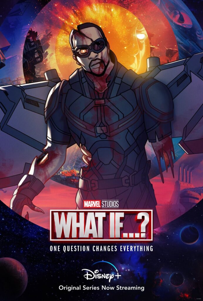 what if poster what if marvel capitulo 5 - falcon zombie