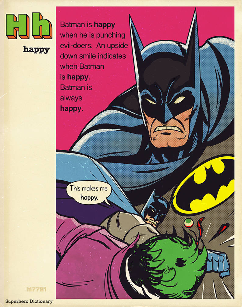 Batman feliz