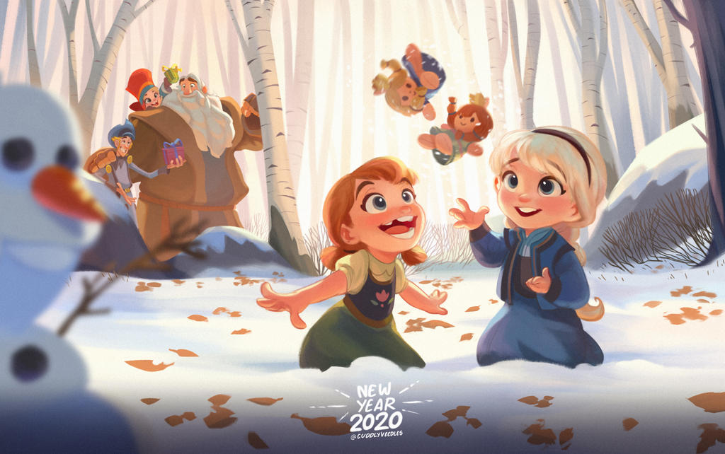 Ana y Elsa Frozen
