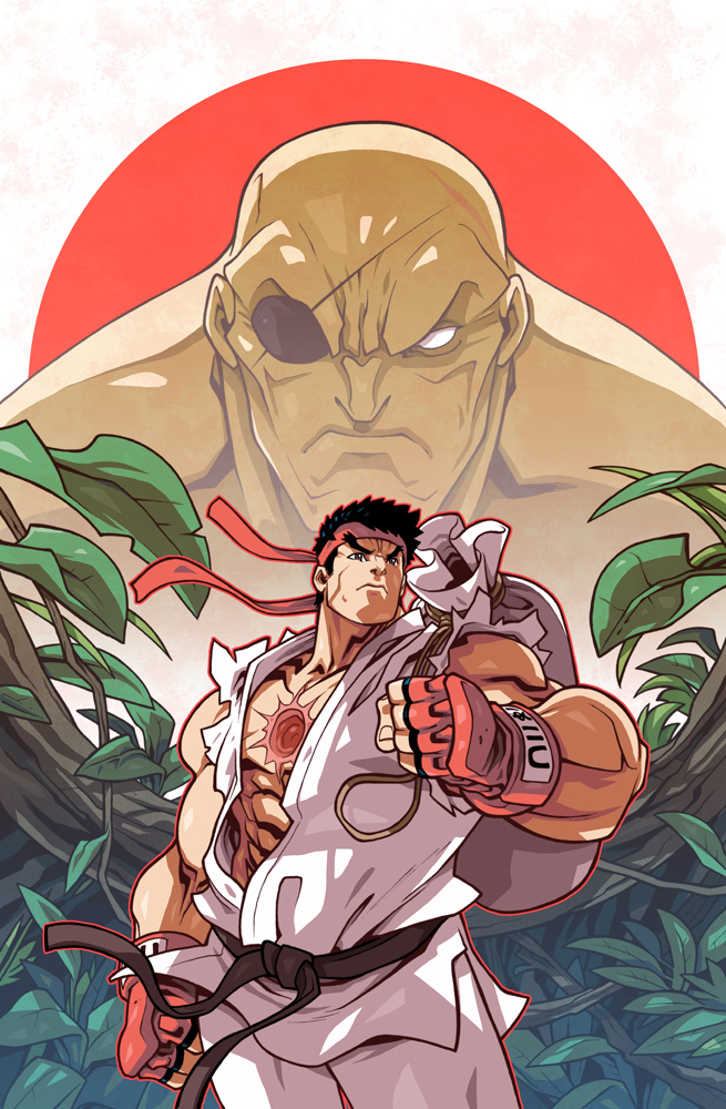 Street Fighter Ryu vs Sagat