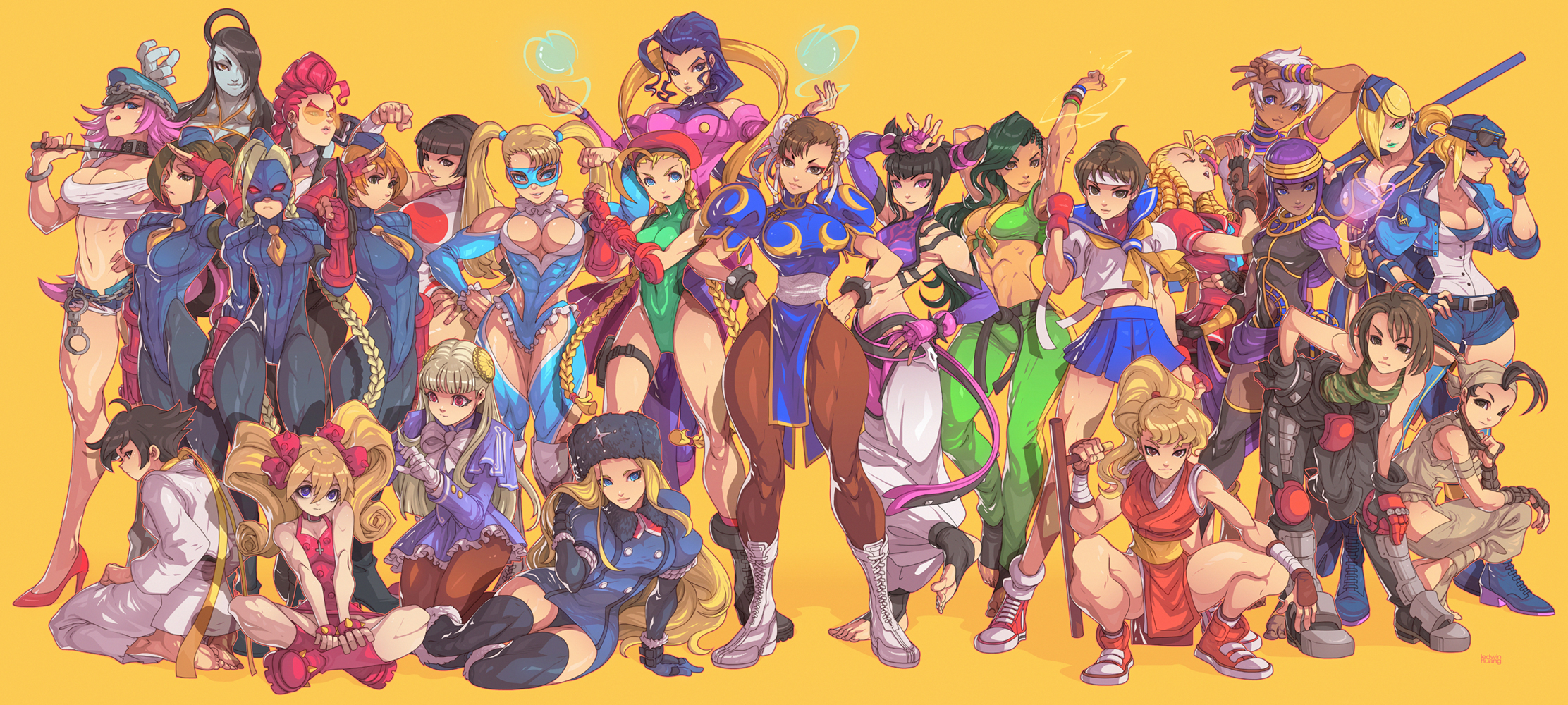 Street Fighter girls