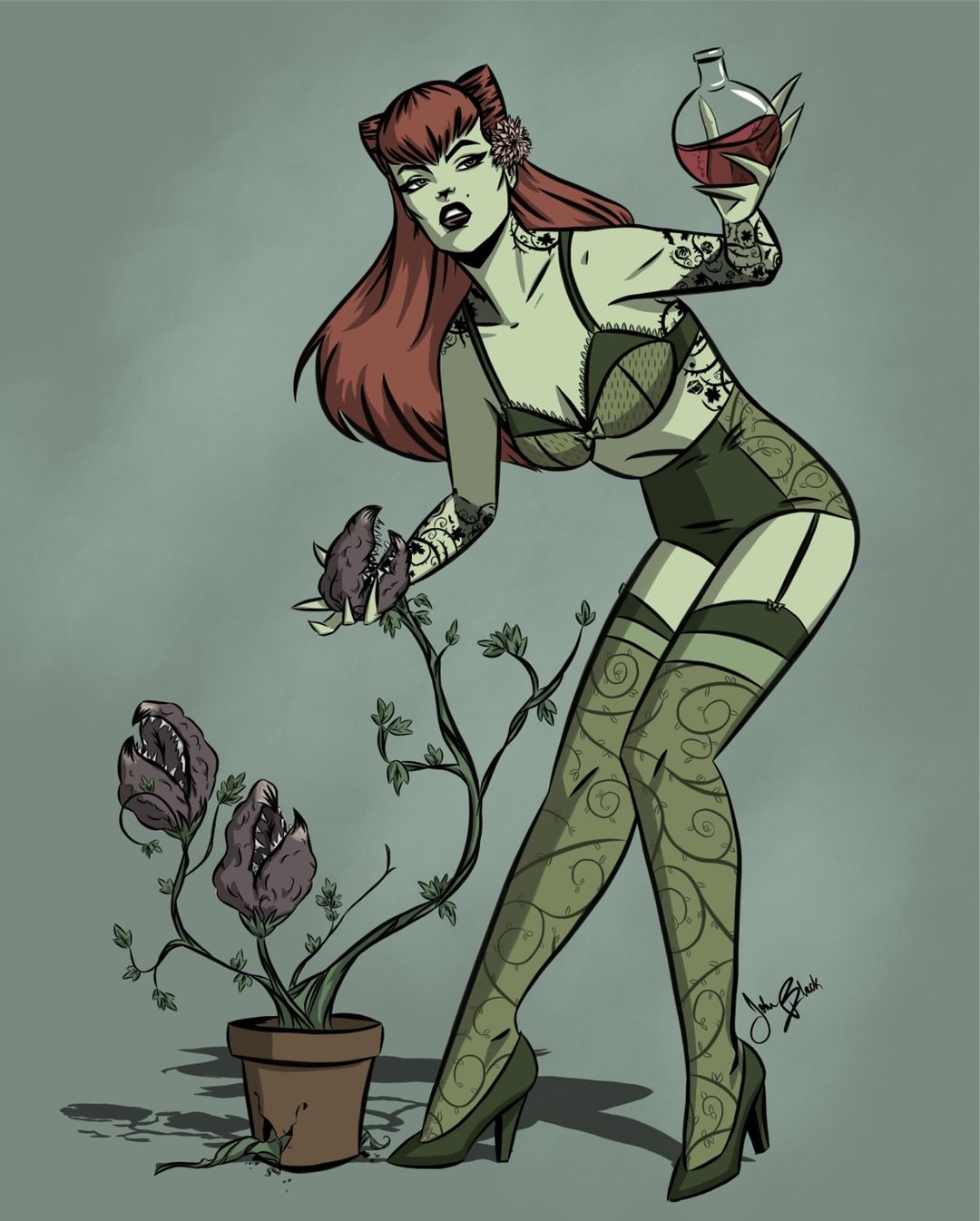DC Bombshells Poison Ivy
