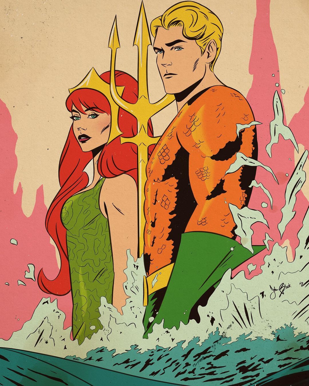 aquaman poster comic