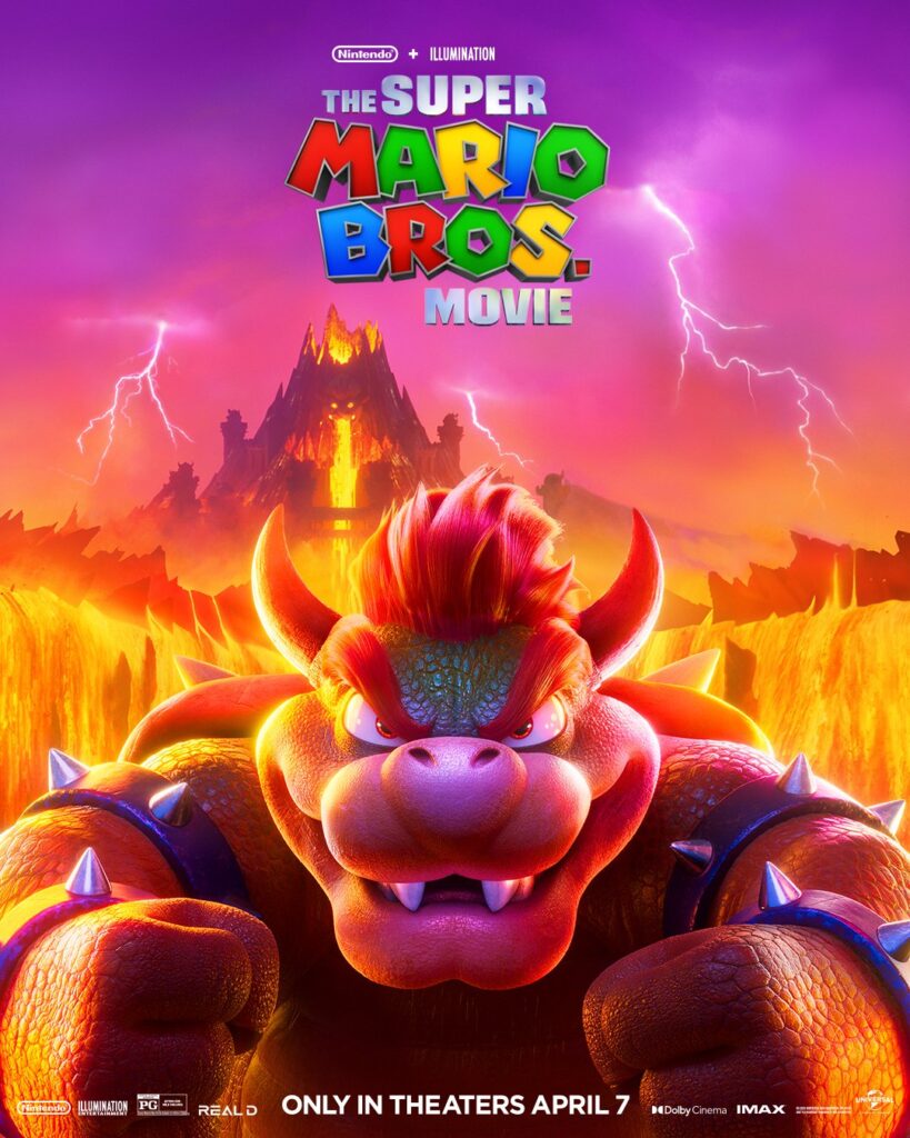 Super Mario Bros la Película poster Bowser