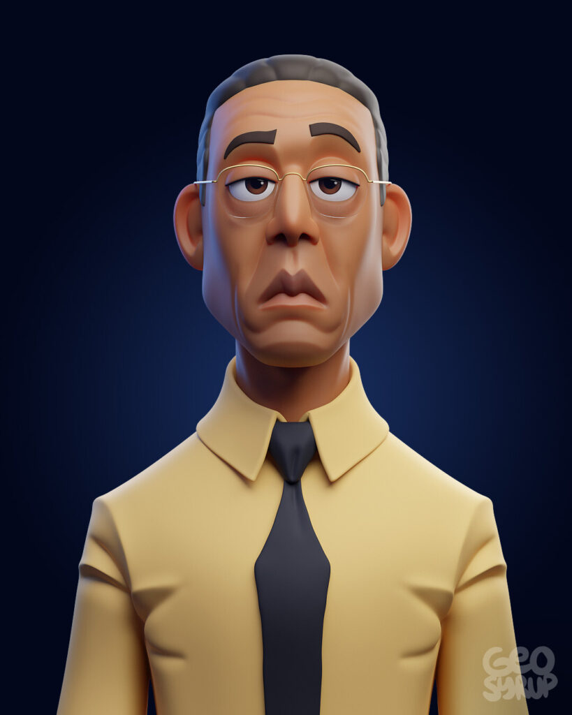 Gustavo Fring estilo Pixar