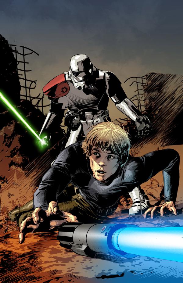 Luke Skywalker vs Stormtrooper