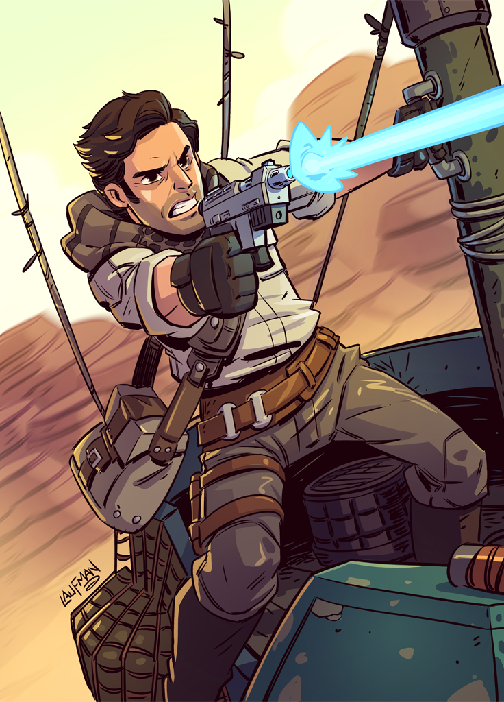 Star Wars Fan Art Poe Dameron