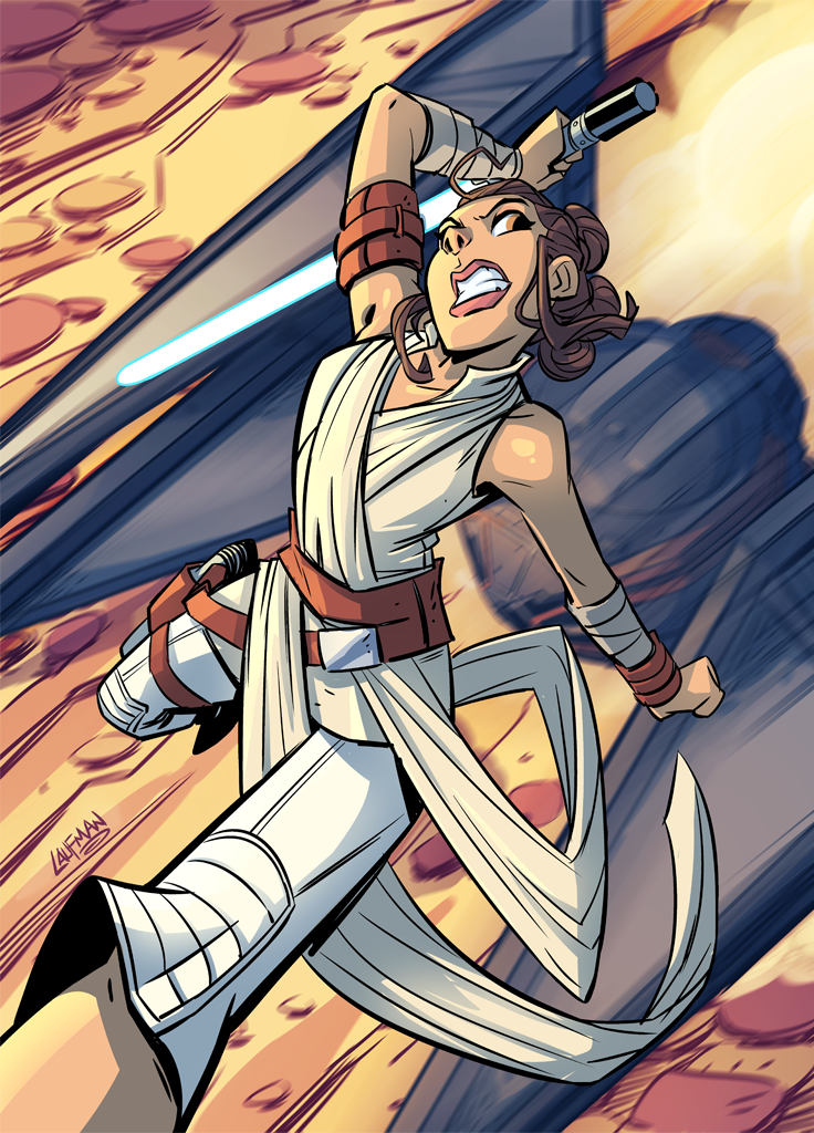 Star Wars Fan Art Rey Skywalker